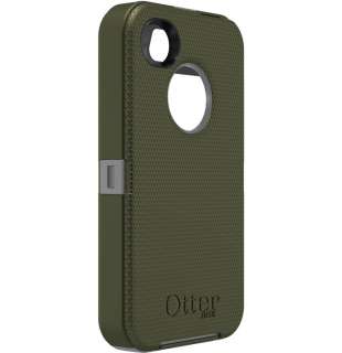   Defender Case iPhone 4 4S Sprint Verizon at&t Gunmetal Grey/Envy Green