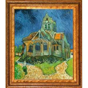 Vincent van Gogh   The Church at Auvers Handpainted Oil Painting on 