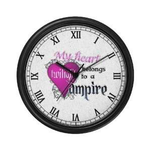 Vampire Love Twilight Wall Clock by 