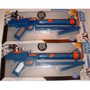   Clone Wars CLONE TROOPER BLASTER SET OF 2 ELECTRONIC for COSTUME PLAY