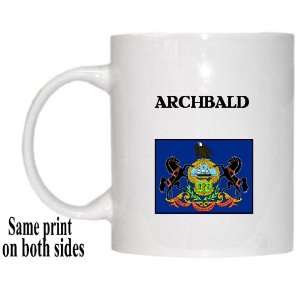  US State Flag   ARCHBALD, Pennsylvania (PA) Mug 