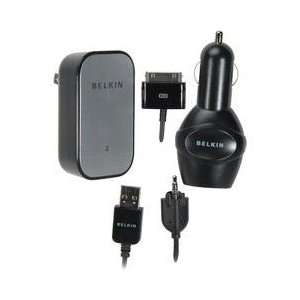  Belkin Black AC/DC Charging Kit For iPod Electronics
