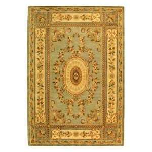   and Ivory Traditional 4 x 4 Area Rug 