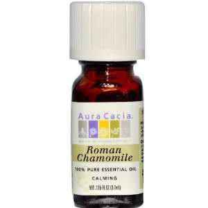  Aura Cacia Chamomile (Roman), Essential Oil, 1/8 oz 