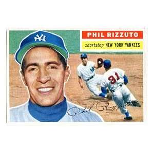 Phil Rizzuto Unsigned 1956 Topps Card 