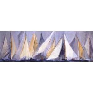  First Sail I   Poster by Mara antonia Torres (36x12)