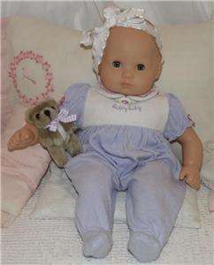 BITTY BABY BY AMERICAN GIRL~BLOND~ORIGINAL OUTFIT + EXTRA  