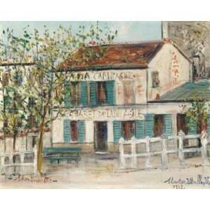 FRAMED oil paintings   Maurice Utrillo   24 x 20 inches   The Lapin 