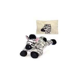   Stuffed Zebra Peek A Boo Plush Reversible Pillow By Fiesta Toys