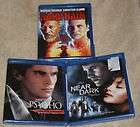 LOT 3 BLU RAY MOVIES 1 BRAND NEW AND 2 LIKE NEW SAMSUMG BLU RAY PLAYER 