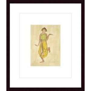   Cambodian Dancer   Artist Rodin  Poster Size 19 X 15