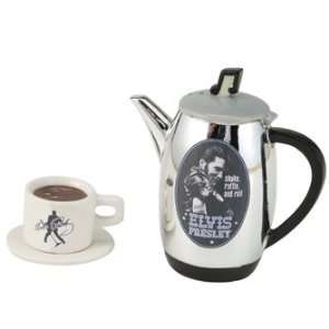  Elvis Coffee Pot Salt and Pepper Set