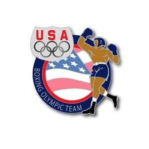  USOC Olympic Team Athletes Boxing Pin