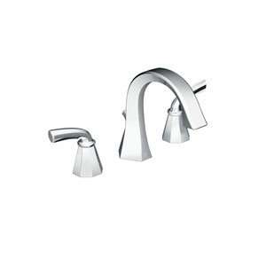 Showhouse By Moen Two Handle Bathroom Sink Faucet with Drain Assembly 
