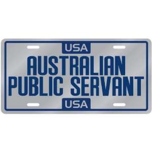  New  Usa Australian Public Servant  License Plate 