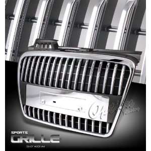  06 07 Audi A4 Sport Grill   Chrome Painted Euro Style 