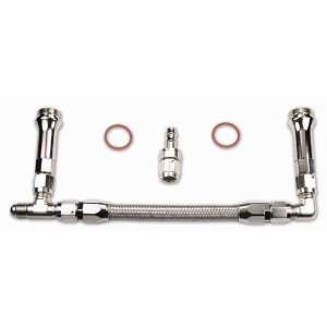  Quick Fuel 34 8000SS SS Fuel Line #8AN   Silver 