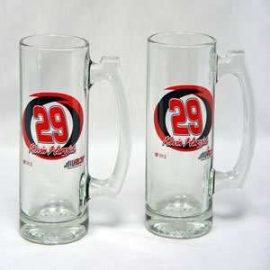  K HARVICK SPORT MUG 2 PACK 13 OZ GLASS NUM AND SIG Sports 