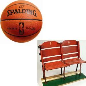  John Havlicek Signed Basketball   Pre Ordered Chair Ticket 