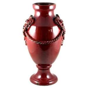 SCAVO CORDA Tall Urn/Vase RED [#H262X/RED CRD]