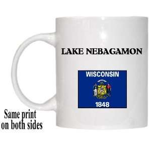    US State Flag   LAKE NEBAGAMON, Wisconsin (WI) Mug 