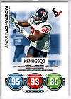 ANDRE JOHNSON 2010 Topps Attax Code Card