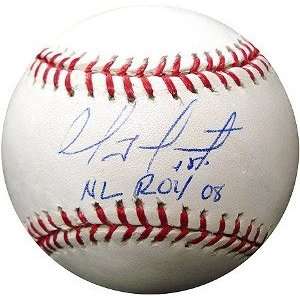  Geovany Soto Autographed/Hand Signed MLB Baseball NL ROY 