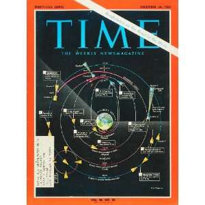  Newsmagazine Redezvous Gemini 7 Space   Original Cover