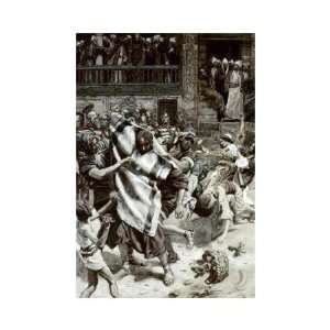  Jesus Before Herod by James jacques Tissot. Size 10.79 