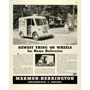  1945 Ad Marmon Herrington DELIVR ALL Truck Milk Deliver 