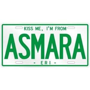  NEW  KISS ME , I AM FROM ASMARA  ERITREA LICENSE PLATE 