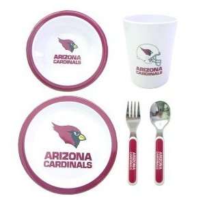  Arizona Cardinals NFL 5 Piece Children Place Setting 