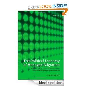 The Political Economy of Managed Migration Nonstate Actors 