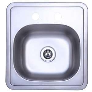 Elements of Design E16156BN Stainless Steel SelfRimming Bar Sink,