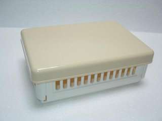 Sandwich Bento Box Case Beige Collapsible  