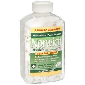  ASPIRIN NORWICH 500TB by LEE PHARMACEUTICALS *** Health 