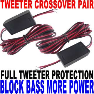 Passive Tweeter Crossover Pair Block Bass And Protect Tweeters From 