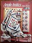 signed by author ANGLE ANTICS Mary Hickey quilting instruction pattern 
