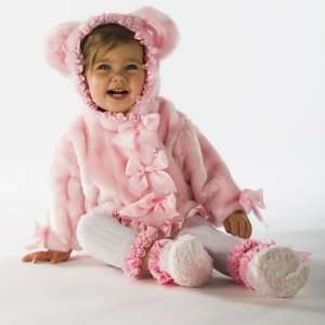  Pink Bear Kimono Coat (0 6) Baby