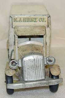 Metalcraft Heinz Pressed Steel Toy Delivery Truck  