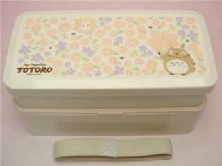 Japanese Bento box Ghibli Totoro Flower Pink Shokado 4P  