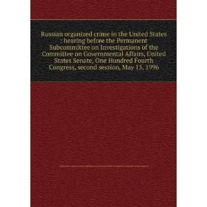  of the Committee on Governmental Affairs, United States Senate 