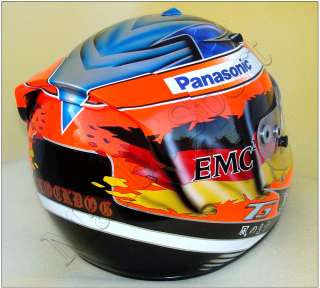 TIMO GLOCK FORMULA F1 2009 REPLICA HELMET SCALE 11 NEW  