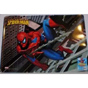  4 Pack The Amazing Spiderman Vinyl Placemats Everything 