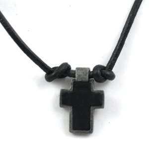  12 Pewter Cross Necklace Beauty