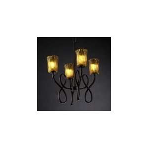   Design   GLA 8910   Capellini 4 Light Chandelier