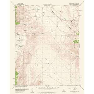  USGS TOPO MAP SOLDIER PASS QUAD CALIFORNIA (CA) 1958