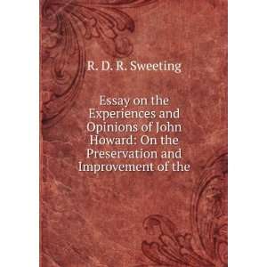   Howard On the Preservation and Improvement of the R. D. R. Sweeting