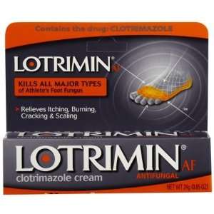 Lotrimin AF Athletes Foot Antifungal Cream 0.85 oz (Quantity of 3)