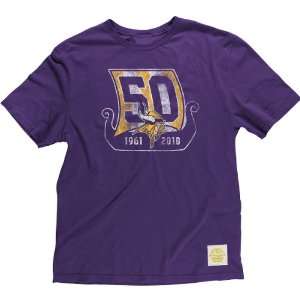  Retro Sport Minnesota Vikings 50th Anniversary Super Soft 